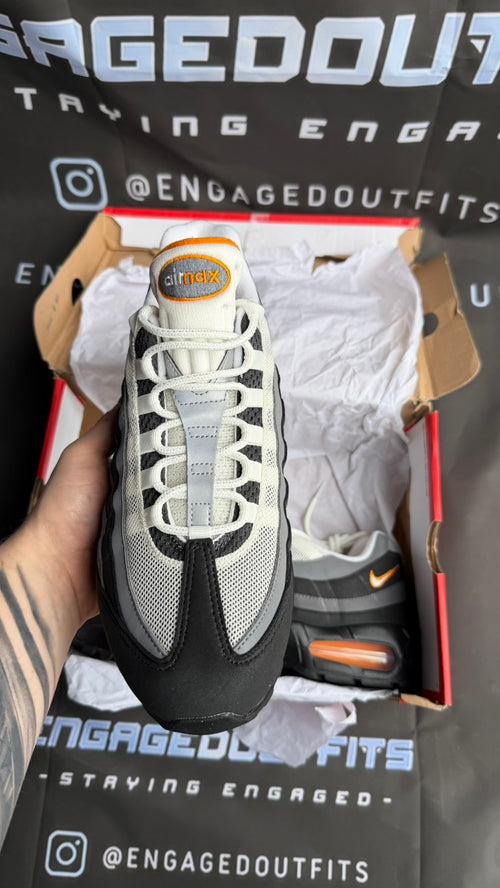 Nike Air Max 95 Black Orange UK 9