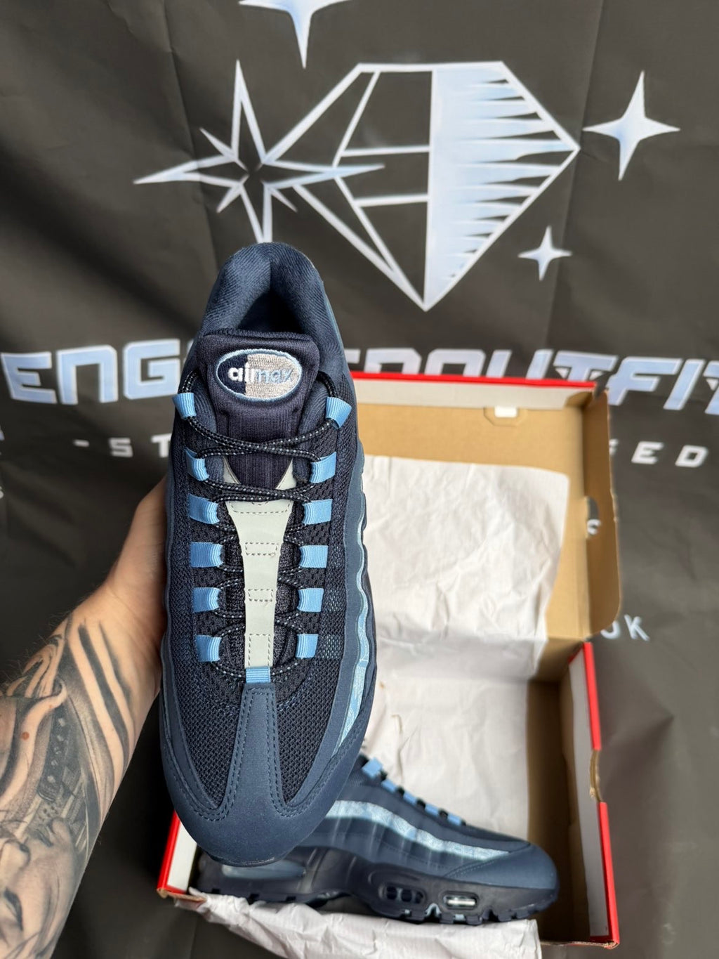 Nike Air Max 95 Premium “Paisley Pack” Obsidian Blue