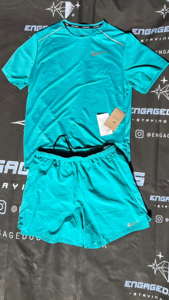 Nike Dri-FIT Miller Running Set Dusty Cactus – Medium – Brand New With Tags