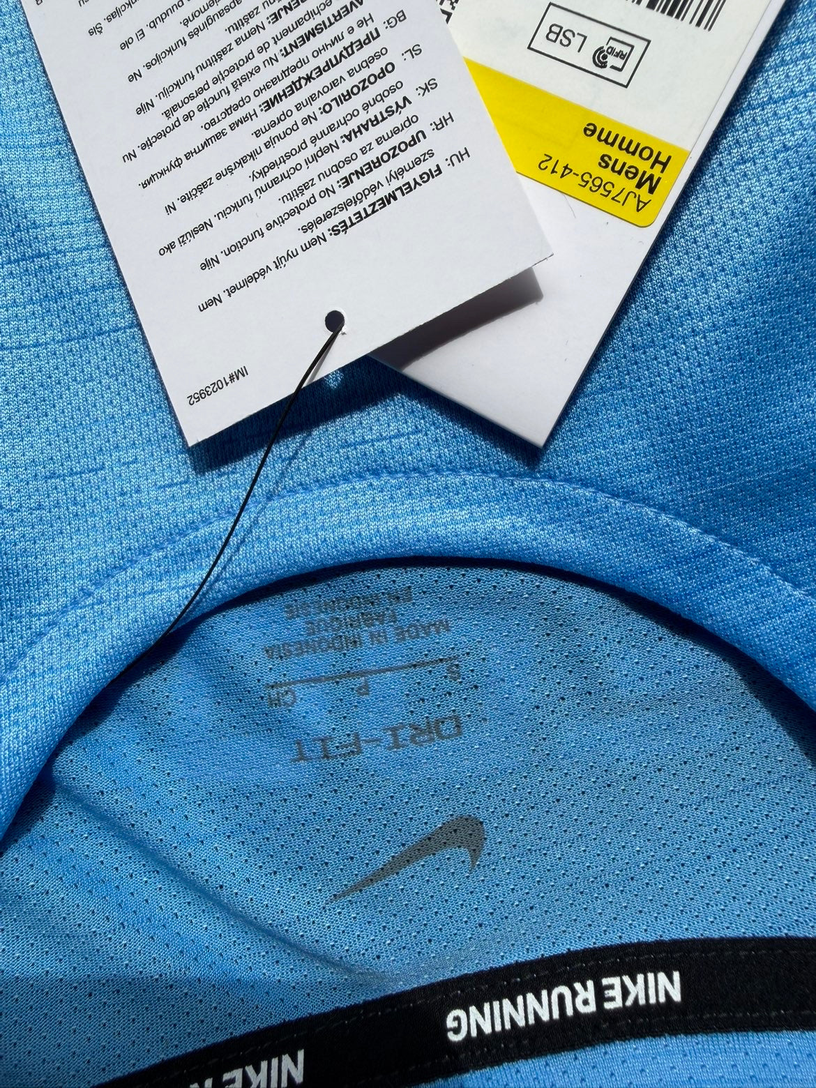 Nike Dri-FIT Miller Running Set uni Blue – Small