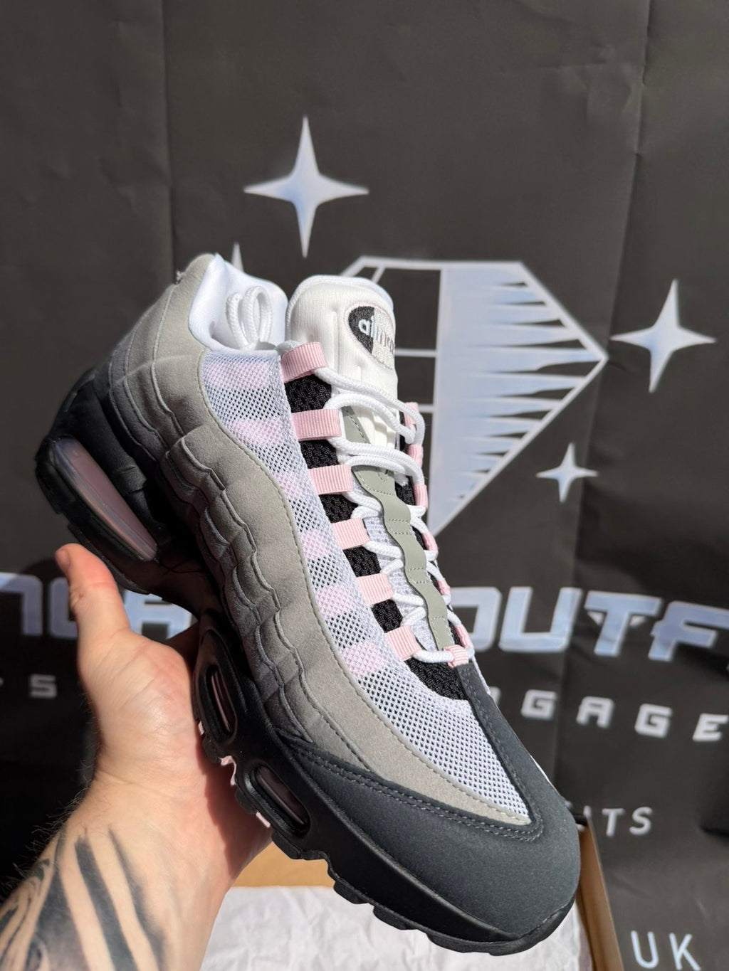 Nike Air Max 95 Pink Foam UK 9
