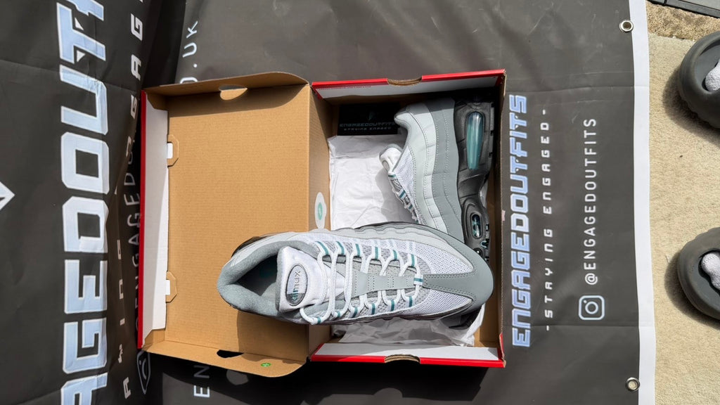 Nike Air Max 95 Grey Blue Tint UK 9