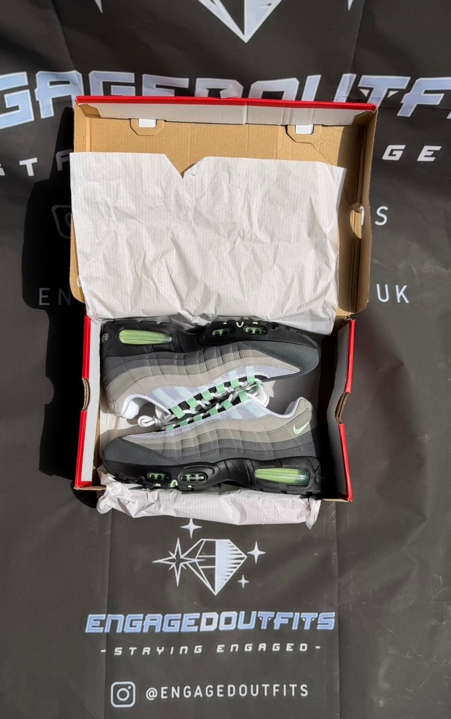Nike Air Max 95 Fresh Mint UK 9