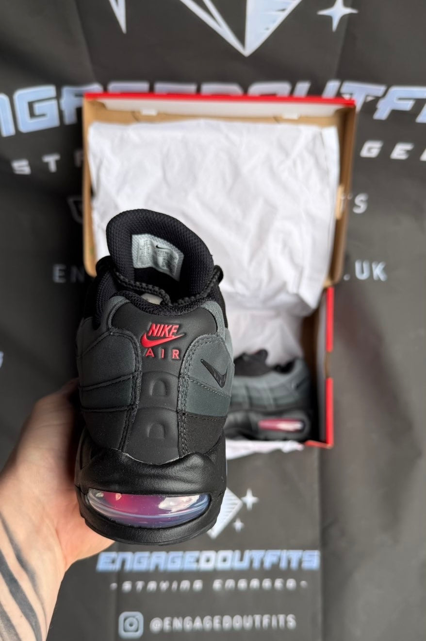 Nike Air Max 95 Black Red UK 9