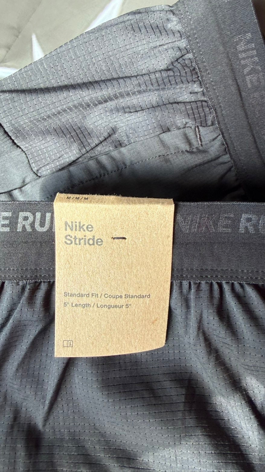 Nike Dri-FIT Miller Running Set Navy/Black – Medium – Brand New With Tags