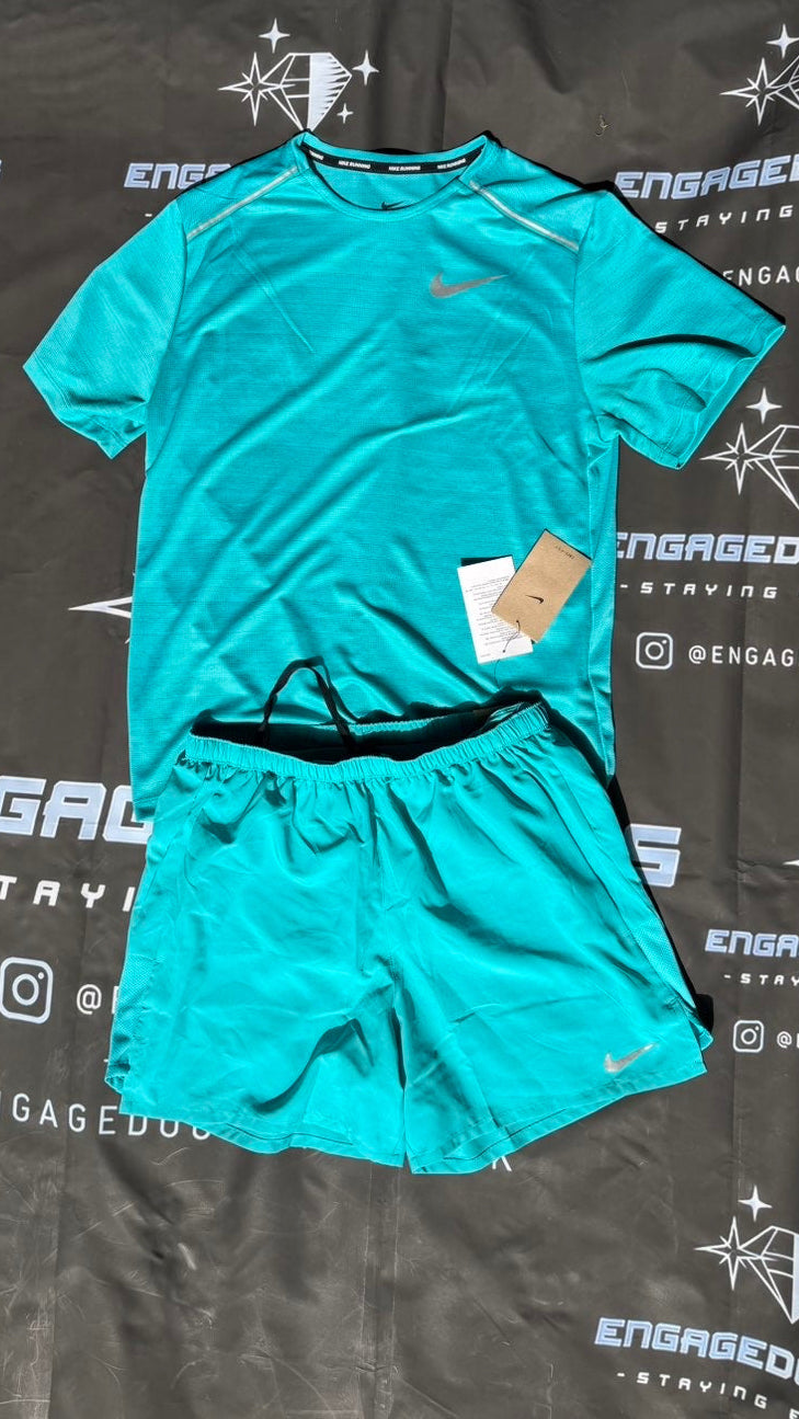 Nike Dri-FIT Miller Running Set Dusty Cactus – Medium – Brand New With Tags