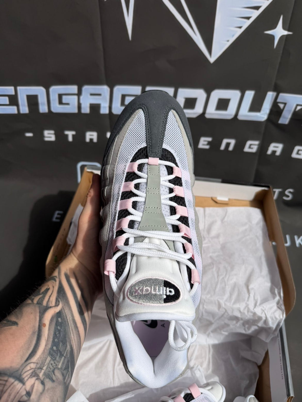 Nike Air Max 95 Pink Foam UK 9