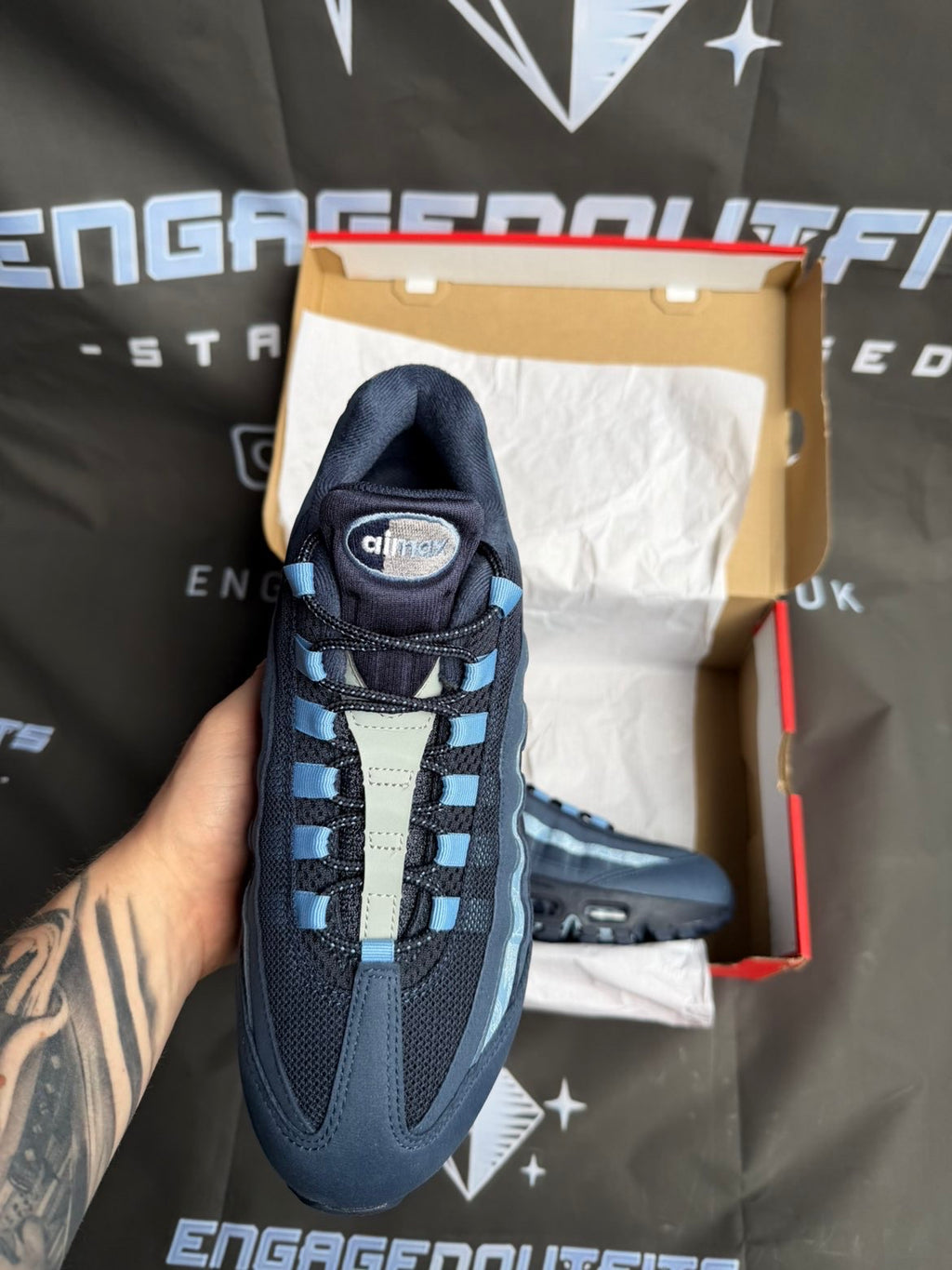 Nike Air Max 95 Premium “Paisley Pack” Obsidian Blue