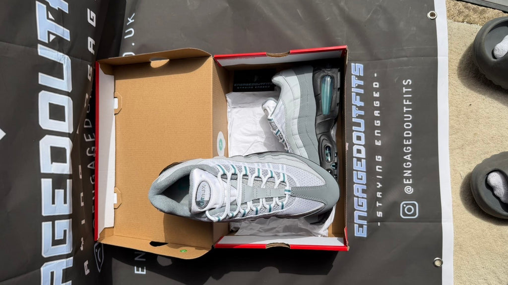 Nike Air Max 95 Grey Blue Tint UK 9