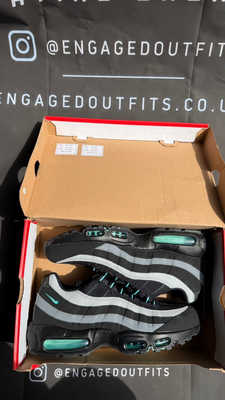 Nike Air Max 95 Blue jewels - UK 9.5 - Brand New