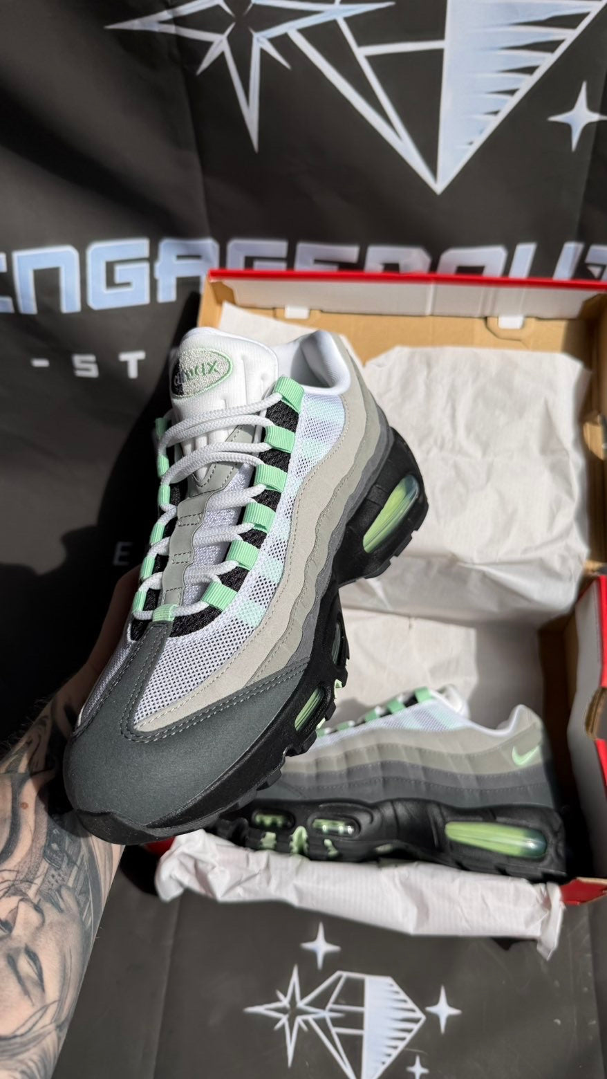Nike Air Max 95 Fresh Mint UK 9
