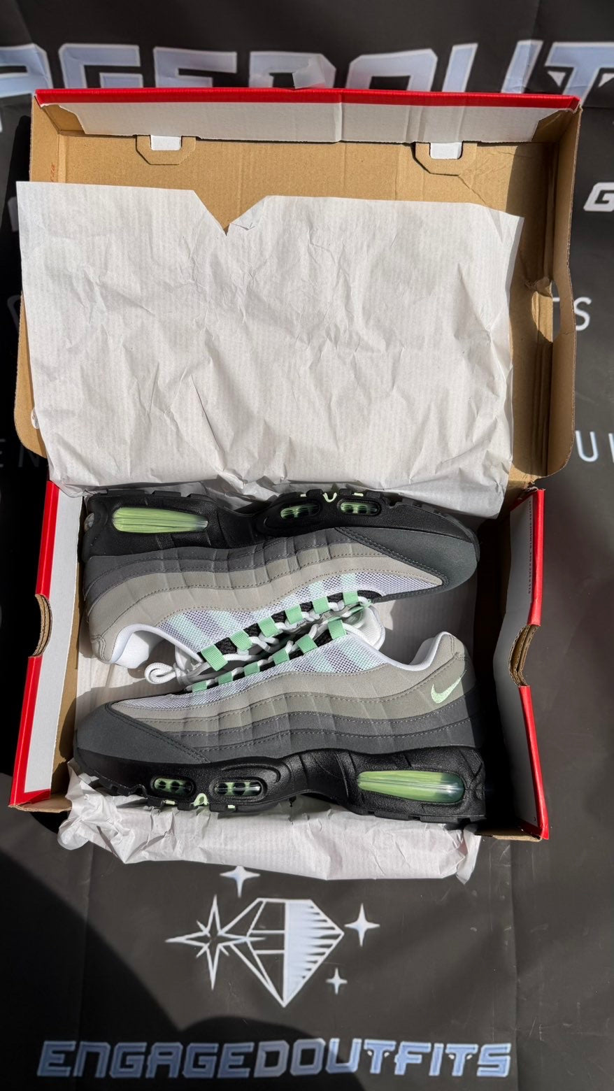 Nike Air Max 95 Fresh Mint UK 9